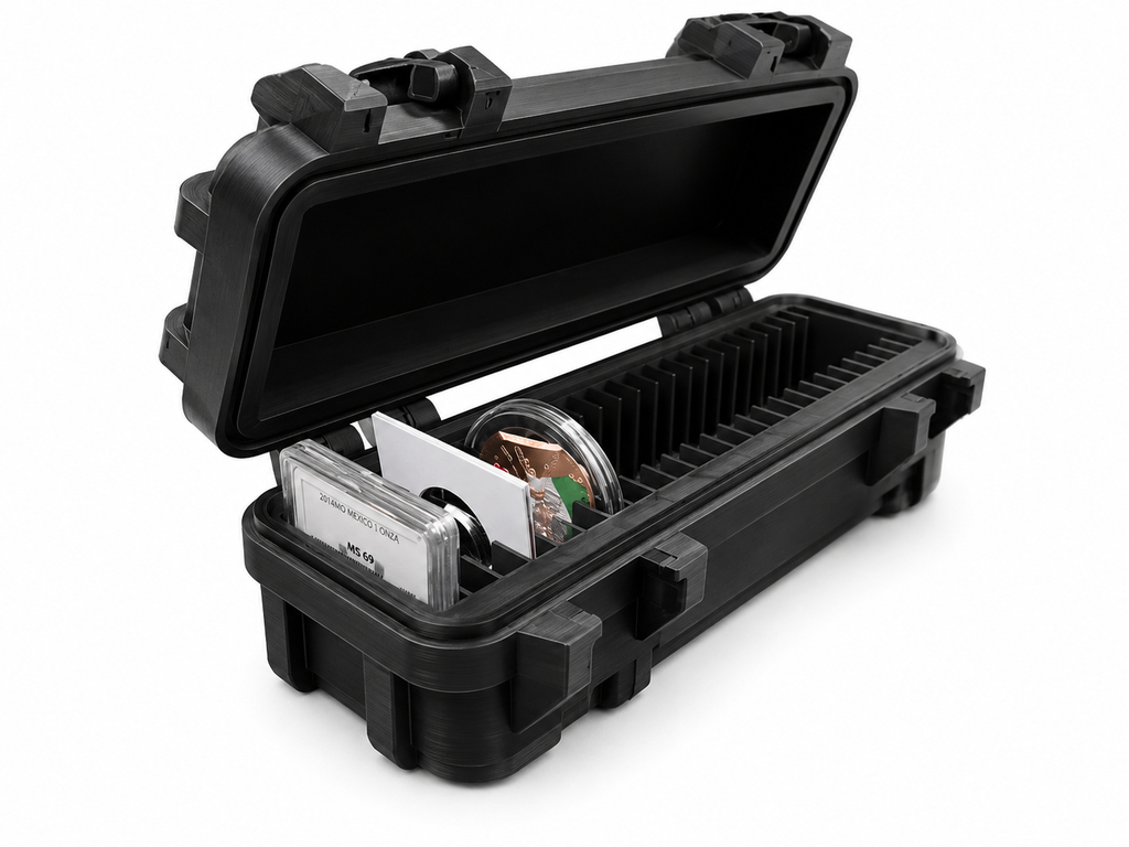 CoinClutch 25 2x2 Coin Holders Coin Collector Case