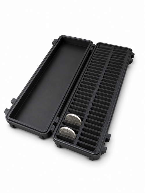 CoinClutch 60-Coin Case for 1/10 oz Britannia Coins