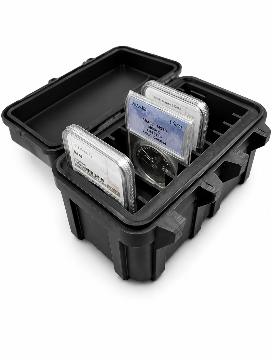 CoinClutch 10-Slab Graded Coin Box
